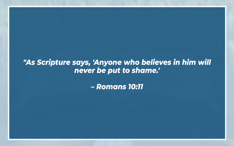 Bible Verses About Shame