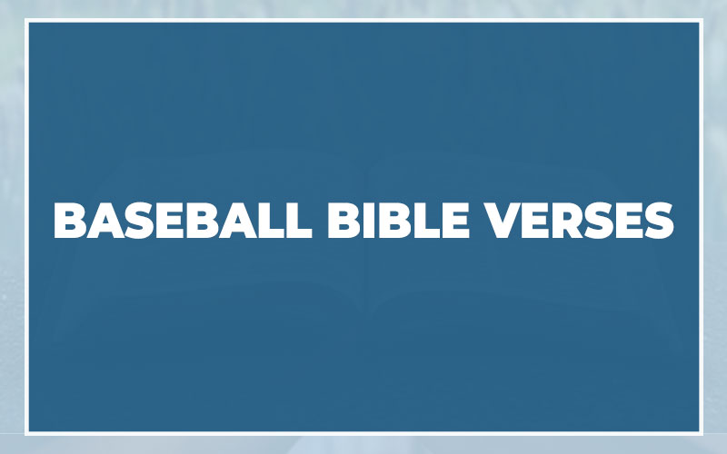 Baseball Bible Verses